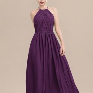 JJHouse A-Line scoop neck floor-length Chiffon Bridesmaid Dress